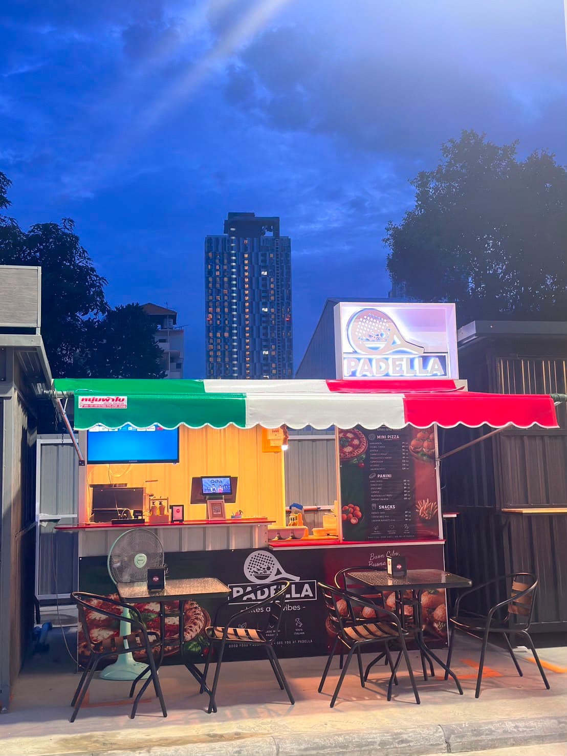 Padella food stall